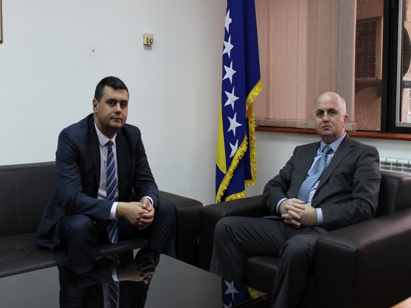 Direktor Baljić održao sastanak sa Predsjedavajućim Predstavničkog doma FBiH, g. Edinom Mušićem