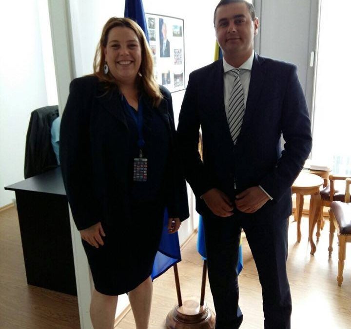Direktor Fonda Ahmet Baljić, danas je razgovarao sa Mary Ann Hennessey, šeficom ureda Vijeća Evrope u Bosni i Hercegovini