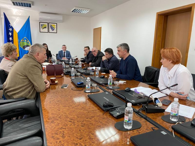 Održan sastanak v.d. direktora Fonda sa ministrom za boračka pitanja Tuzlanskog kantona Blagojevićem